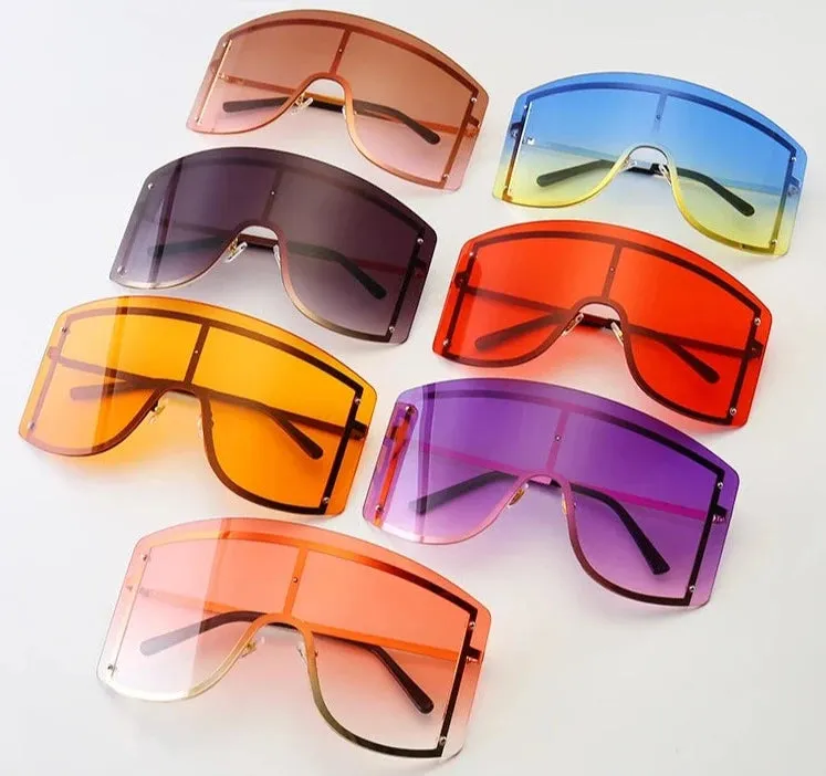 And I'm Crazy Oversized Sunglasses