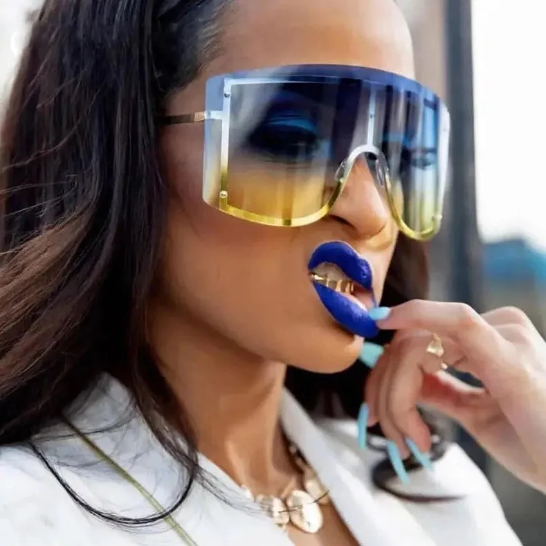 And I'm Crazy Oversized Sunglasses