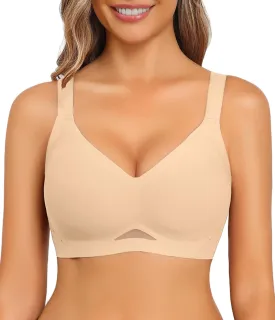 Avidlove Wireless Bras for Women Bras No Underwire Seamless Push Up Bralette Full Coverage Comfort Bra Everyday Bra
