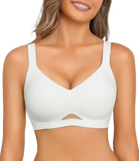 Avidlove Wireless Bras for Women Bras No Underwire Seamless Push Up Bralette Full Coverage Comfort Bra Everyday Bra