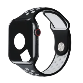 Black/White Sport Band Active for Apple Watch