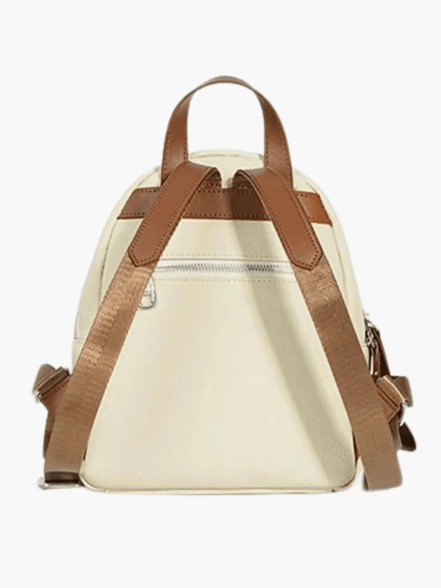 Brooke | Sleek Leather Backpack with Contrasting Details