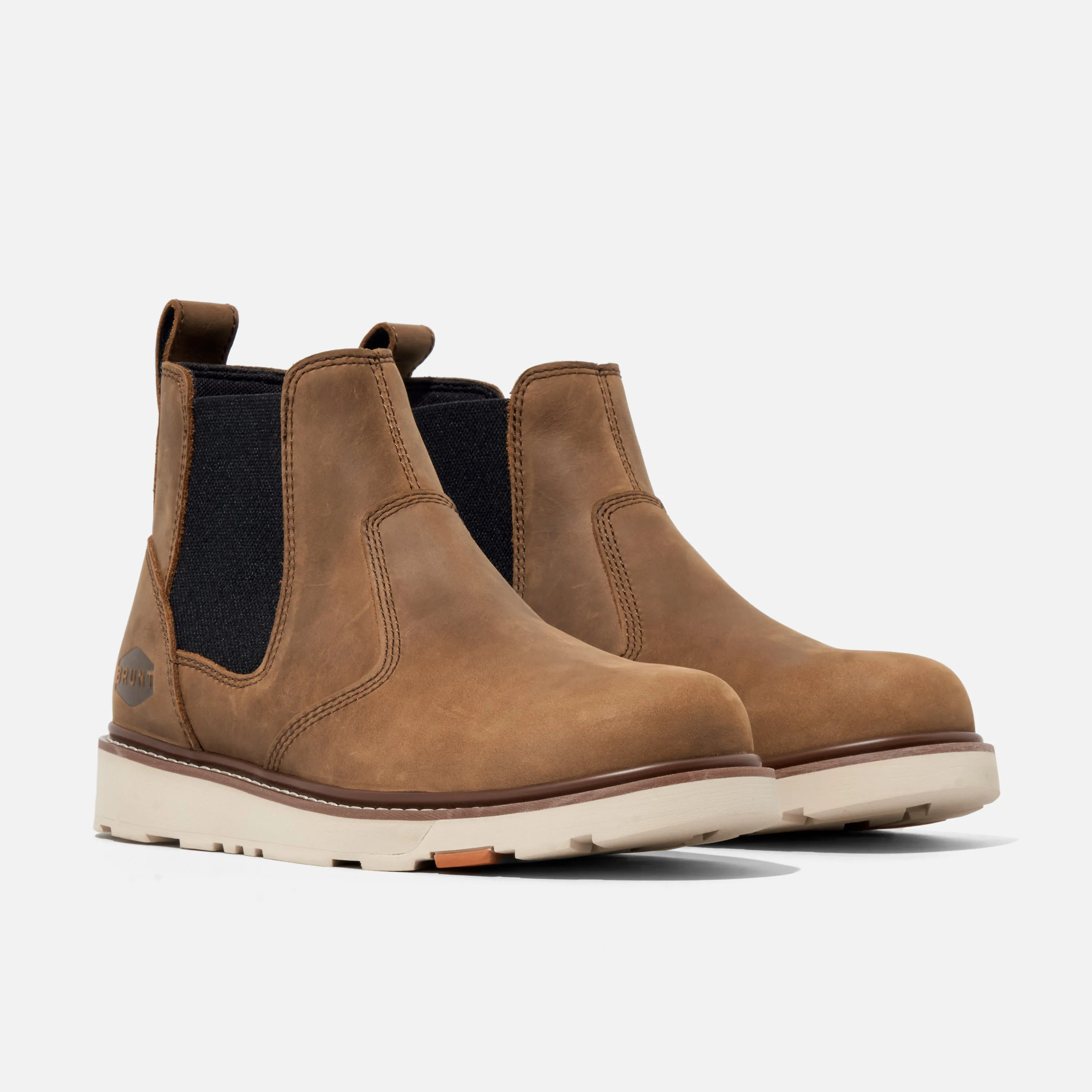 BRUNT Men's The Ohman 6" EH Slip Resistant Soft Toe Chelsea Boot