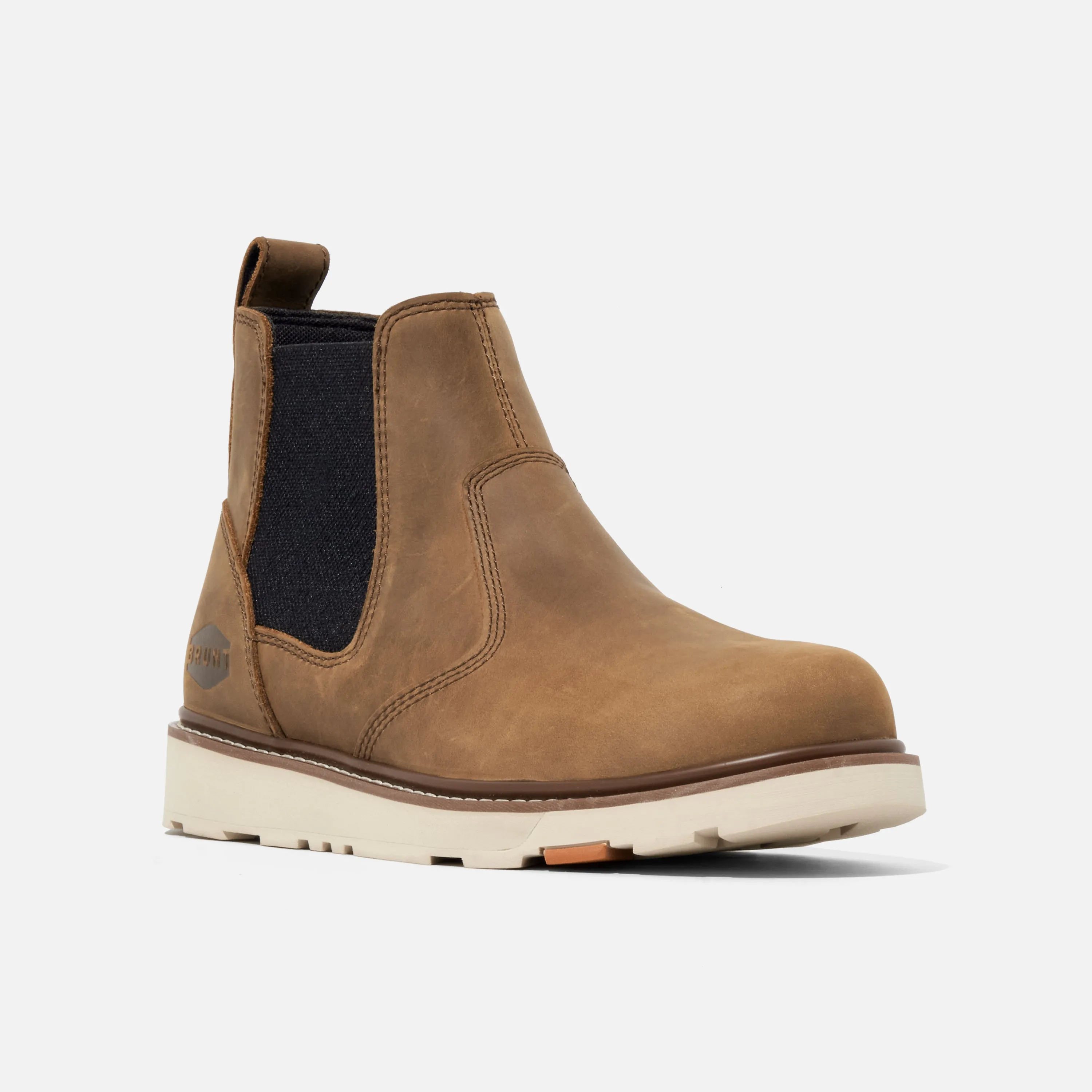 BRUNT Men's The Ohman 6" EH Slip Resistant Soft Toe Chelsea Boot