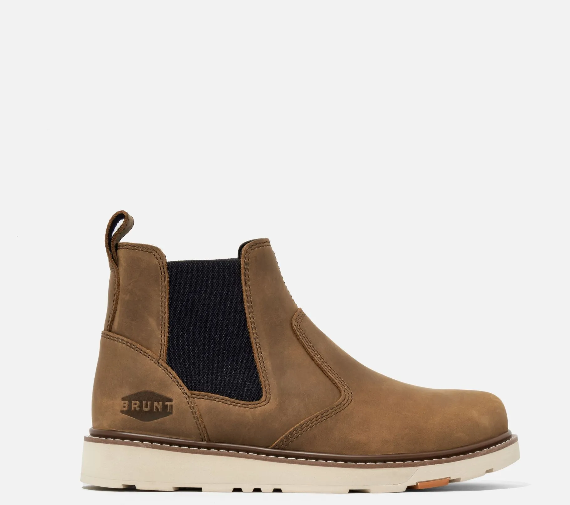 BRUNT Men's The Ohman 6" EH Slip Resistant Soft Toe Chelsea Boot