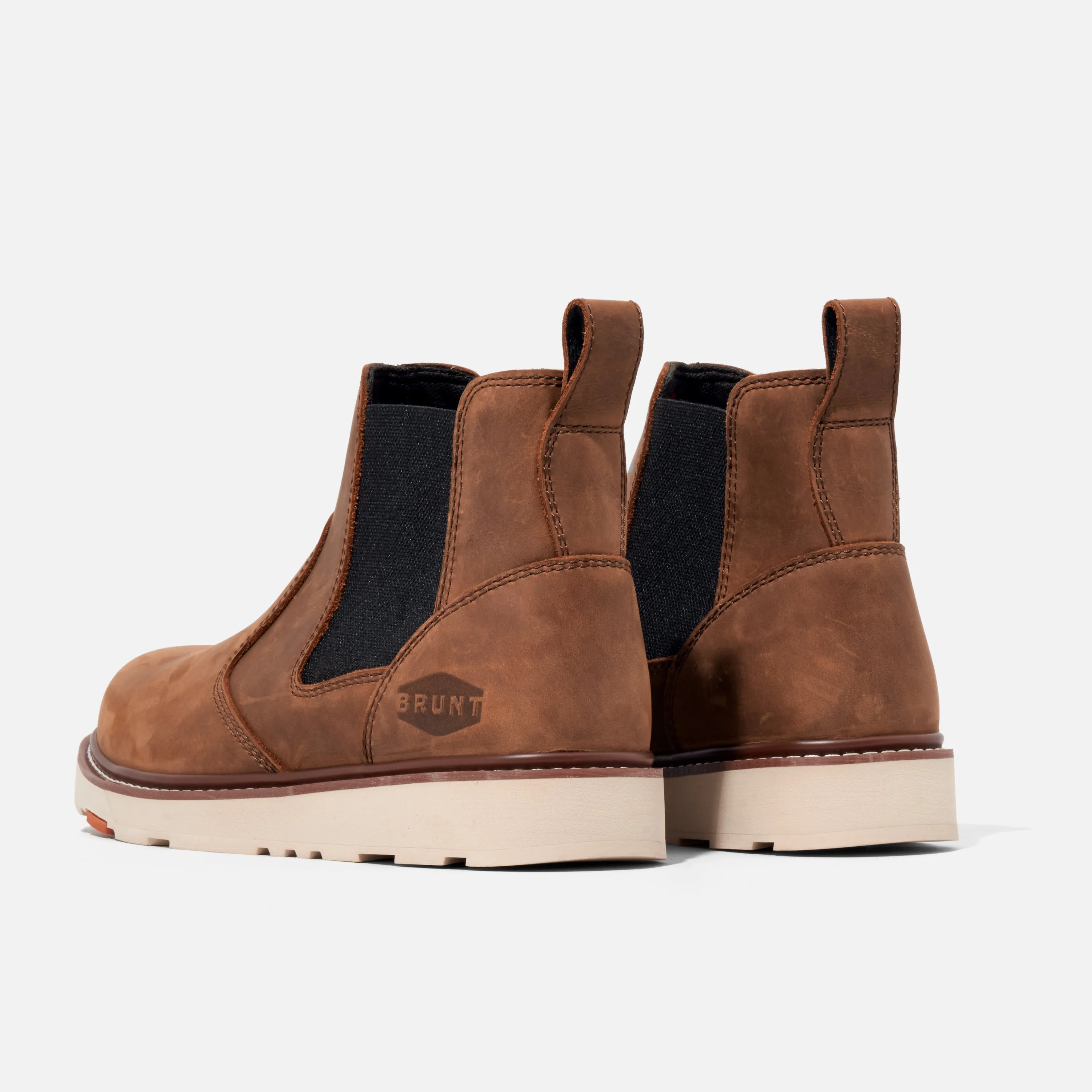 BRUNT Men's The Ohman 6" EH Slip Resistant Soft Toe Chelsea Boot