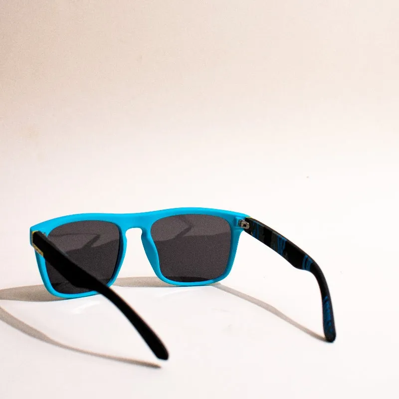 Busy Being Fab Black & Blue Sunglass