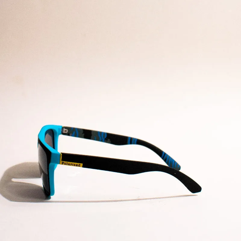 Busy Being Fab Black & Blue Sunglass