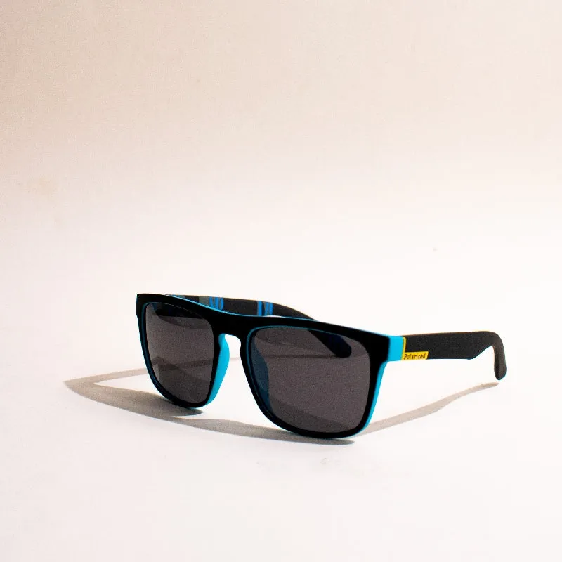 Busy Being Fab Black & Blue Sunglass