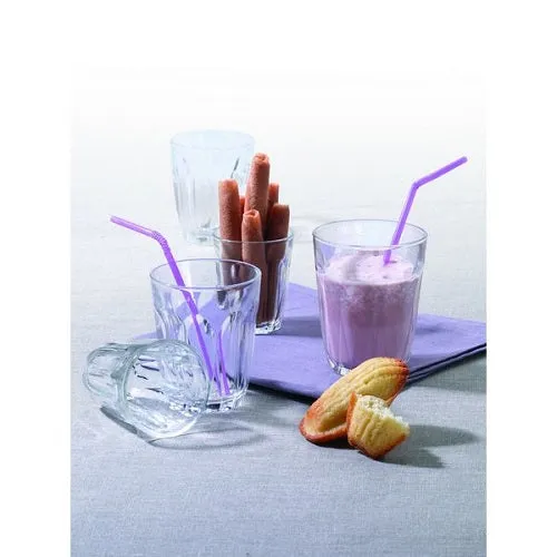 Duralex - Provence Clear Drinking Glass Tumbler, 7oz. (220ml) Set of 6