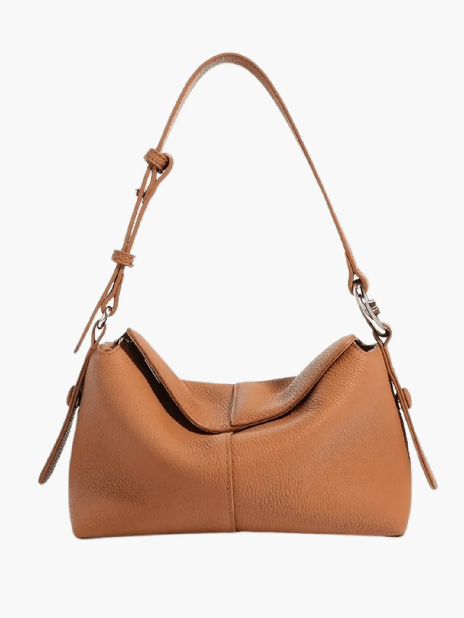 Emma | Sleek Foldover Shoulder Bag with Adjustable Strap