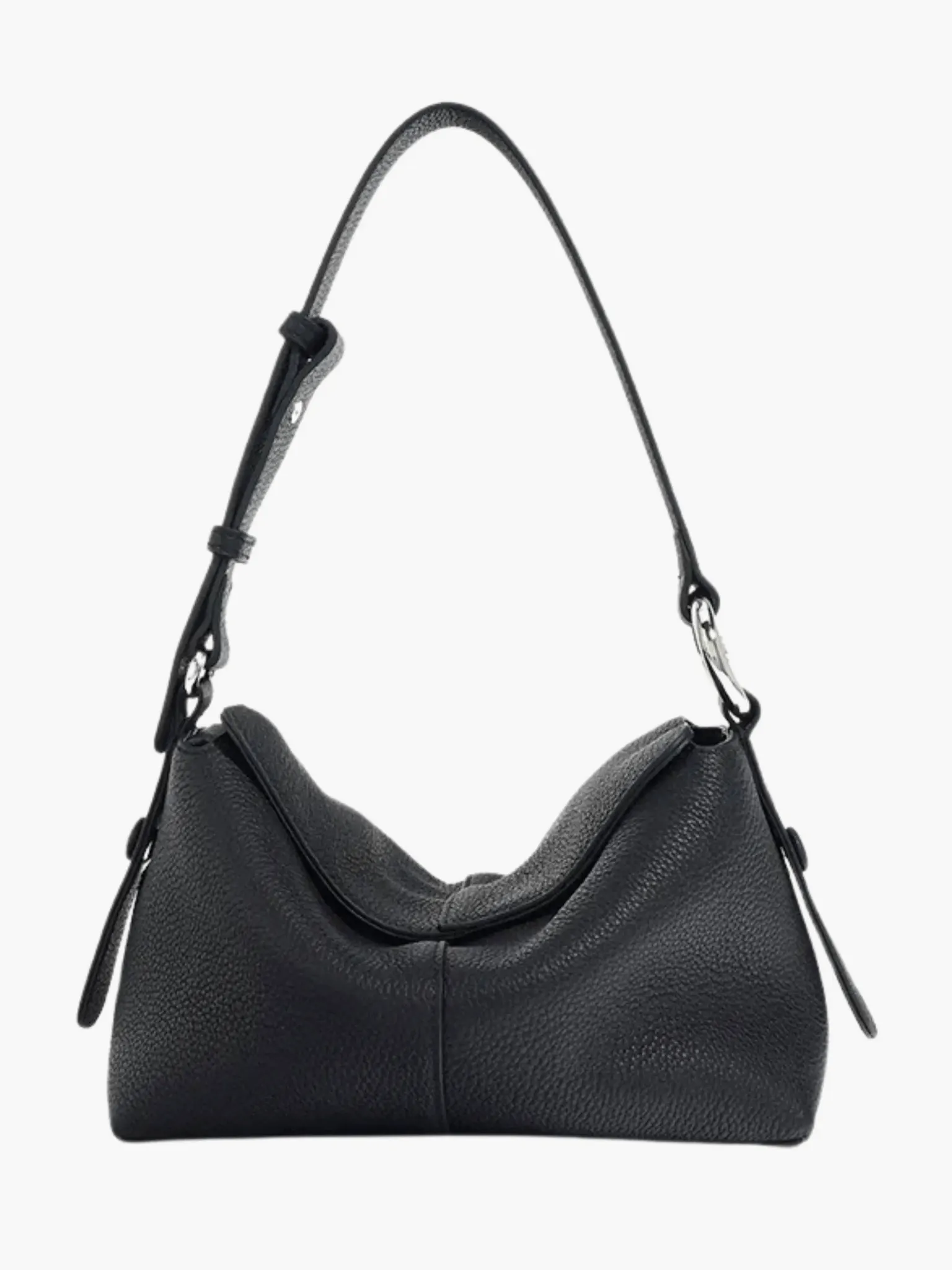 Emma | Sleek Foldover Shoulder Bag with Adjustable Strap