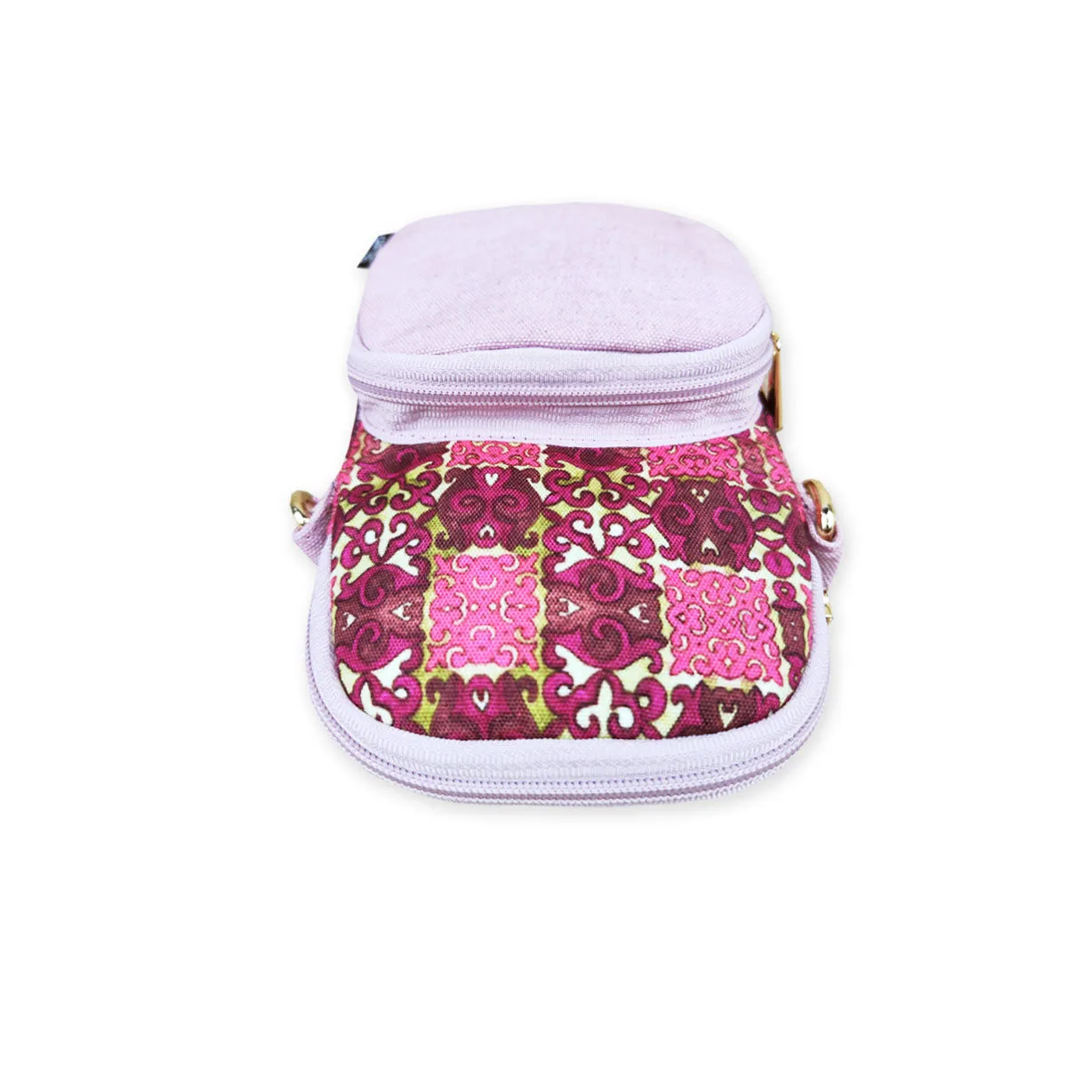 Front Pocket Mobile Sling- Pink Knot