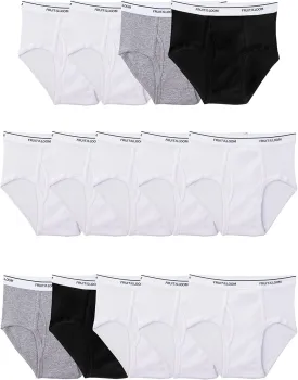 Fruit of the Loom Boys' Fashion Brief (Pack of 5)