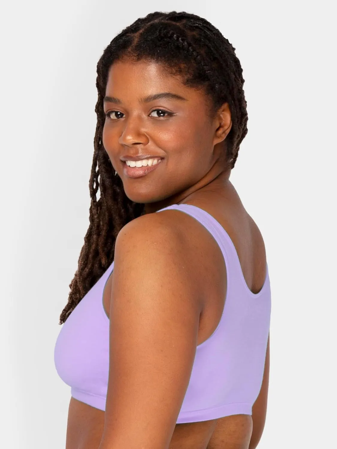 Fruit of the Loom Women's Built Up Tank Style Sports Bra Value Pack