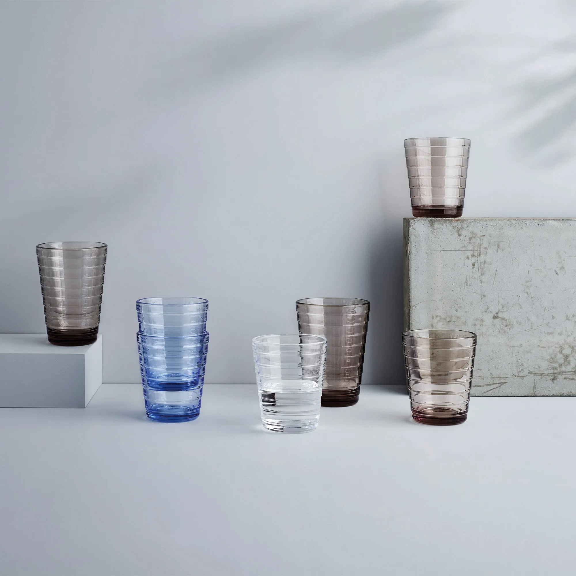 iittala Aino Aalto Clear Medium Tumbler (Set of 2)
