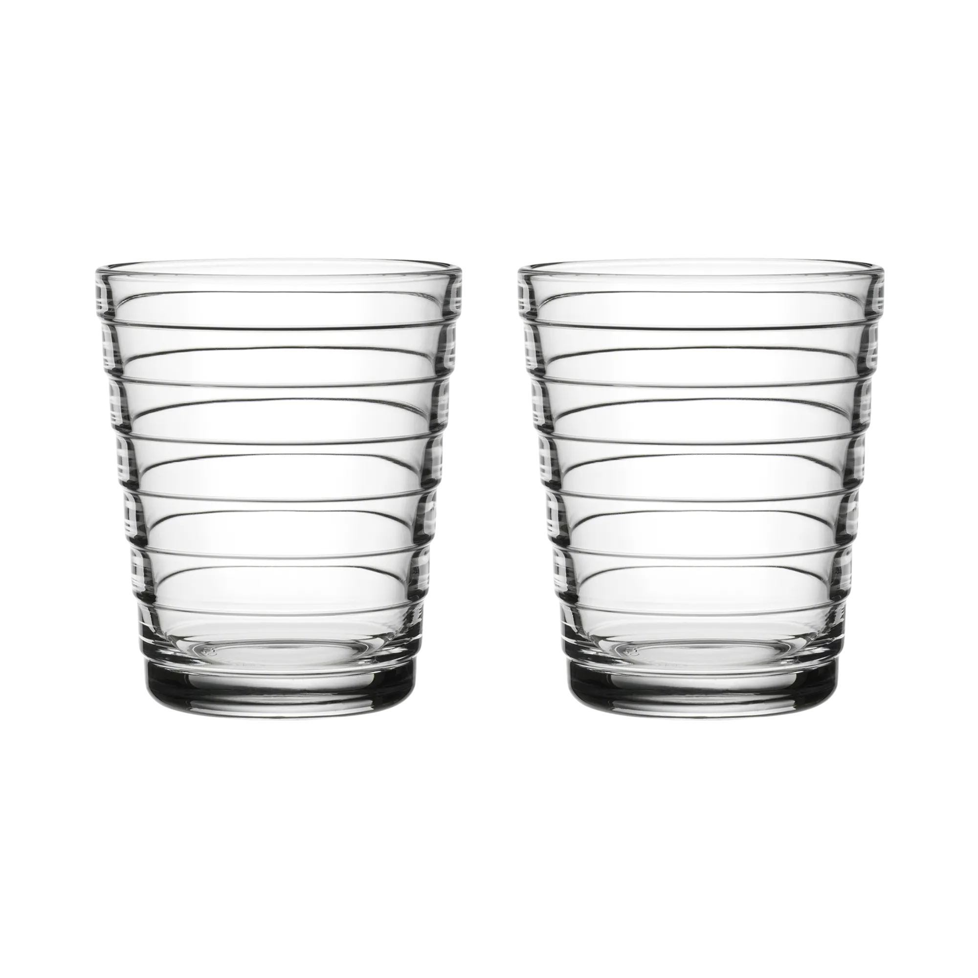iittala Aino Aalto Clear Medium Tumbler (Set of 2)