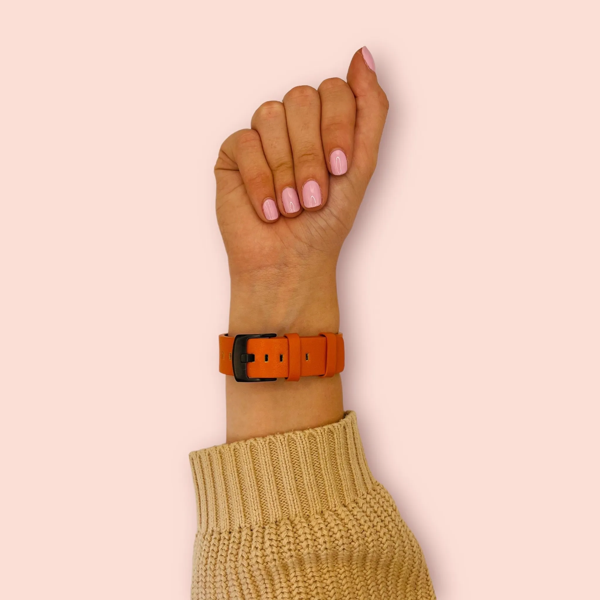 Leather Straps Compatible with the Garmin Active S