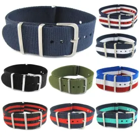Nato Nylon Watch Straps Compatible with the Garmin Active S