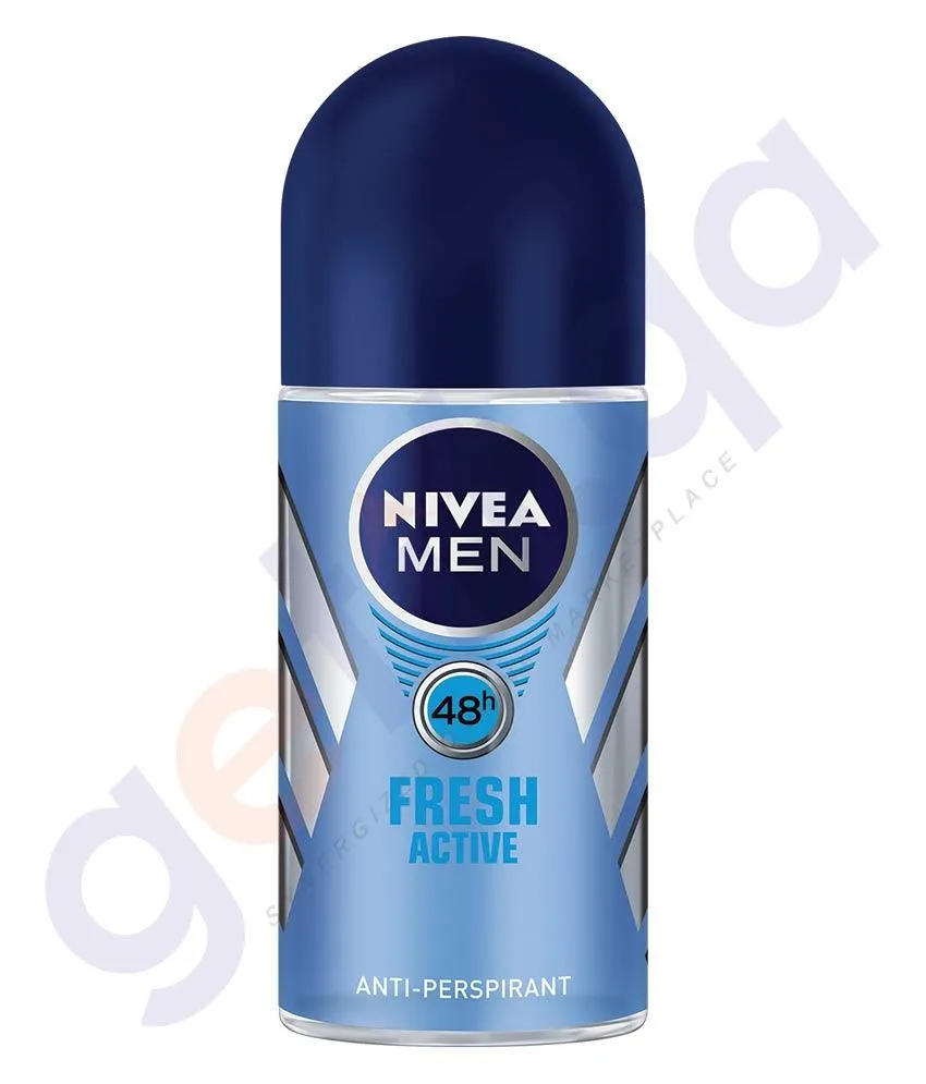 NIVEA 50ML MEN FRESH ACTIVE (82808)