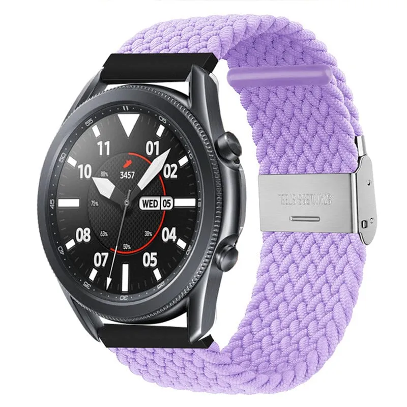 Nylon Braided Loop Watch Straps Compatible with the Samsung Galaxy Watch Active