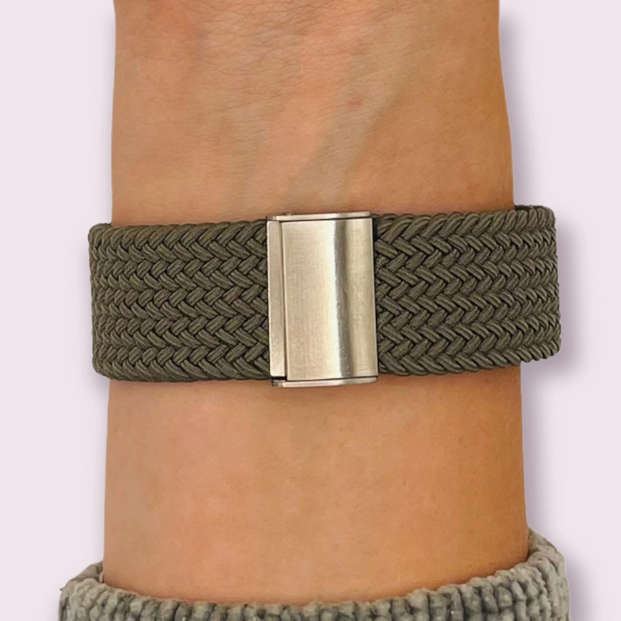 Nylon Braided Loop Watch Straps Compatible with the Samsung Galaxy Watch Active