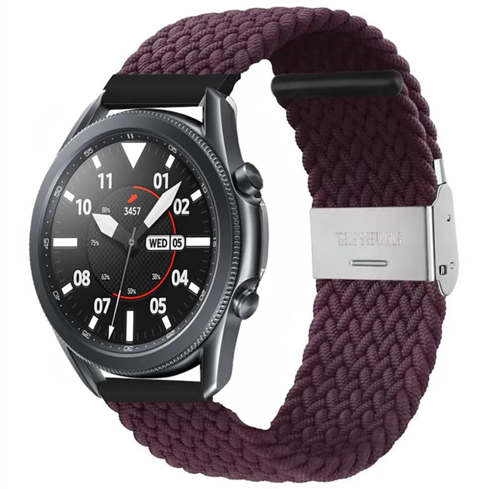 Nylon Braided Loop Watch Straps Compatible with the Samsung Galaxy Watch Active