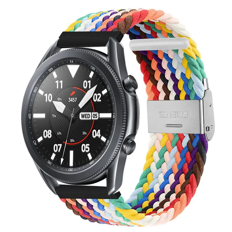 Nylon Braided Loop Watch Straps Compatible with the Samsung Galaxy Watch Active