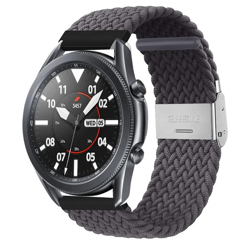 Nylon Braided Loop Watch Straps Compatible with the Samsung Galaxy Watch Active