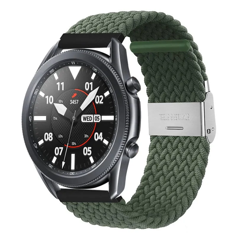 Nylon Braided Loop Watch Straps Compatible with the Samsung Galaxy Watch Active