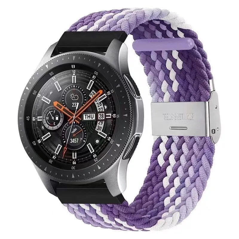 Nylon Braided Loop Watch Straps Compatible with the Samsung Galaxy Watch Active
