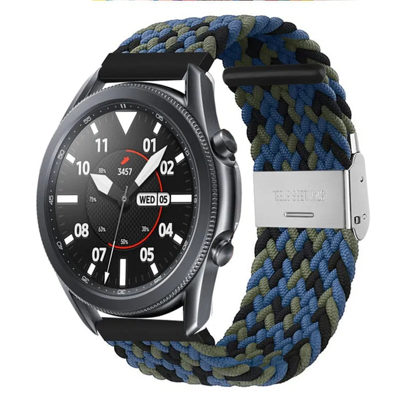 Nylon Braided Loop Watch Straps Compatible with the Samsung Galaxy Watch Active