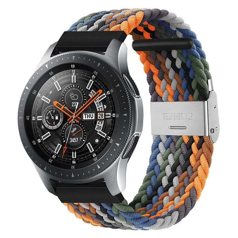 Nylon Braided Loop Watch Straps Compatible with the Samsung Galaxy Watch Active