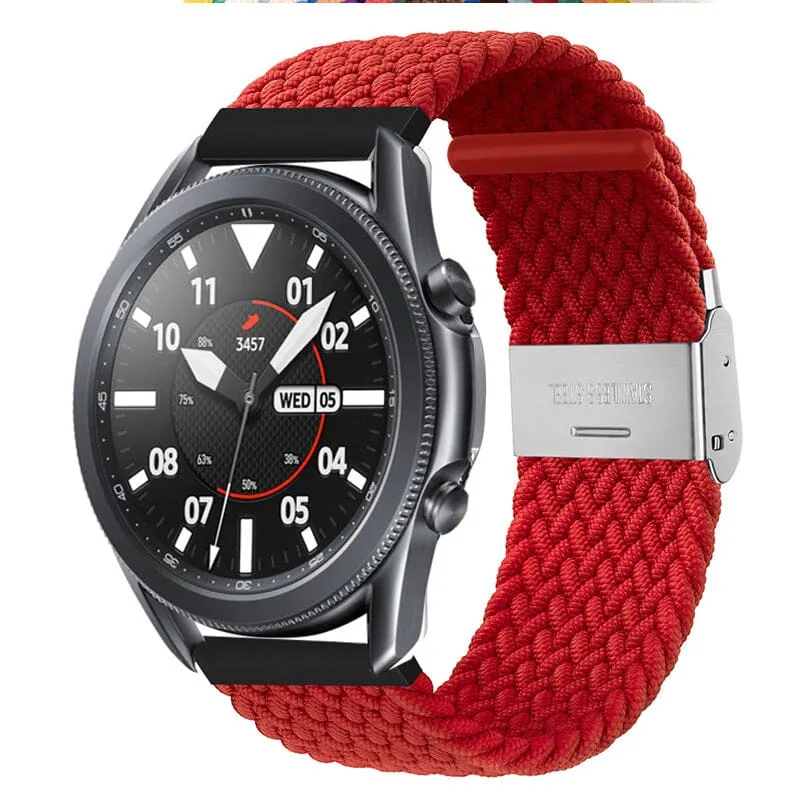 Nylon Braided Loop Watch Straps Compatible with the Samsung Galaxy Watch Active