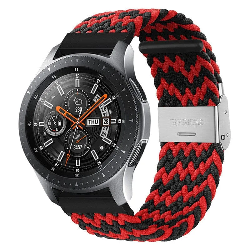 Nylon Braided Loop Watch Straps Compatible with the Samsung Galaxy Watch Active
