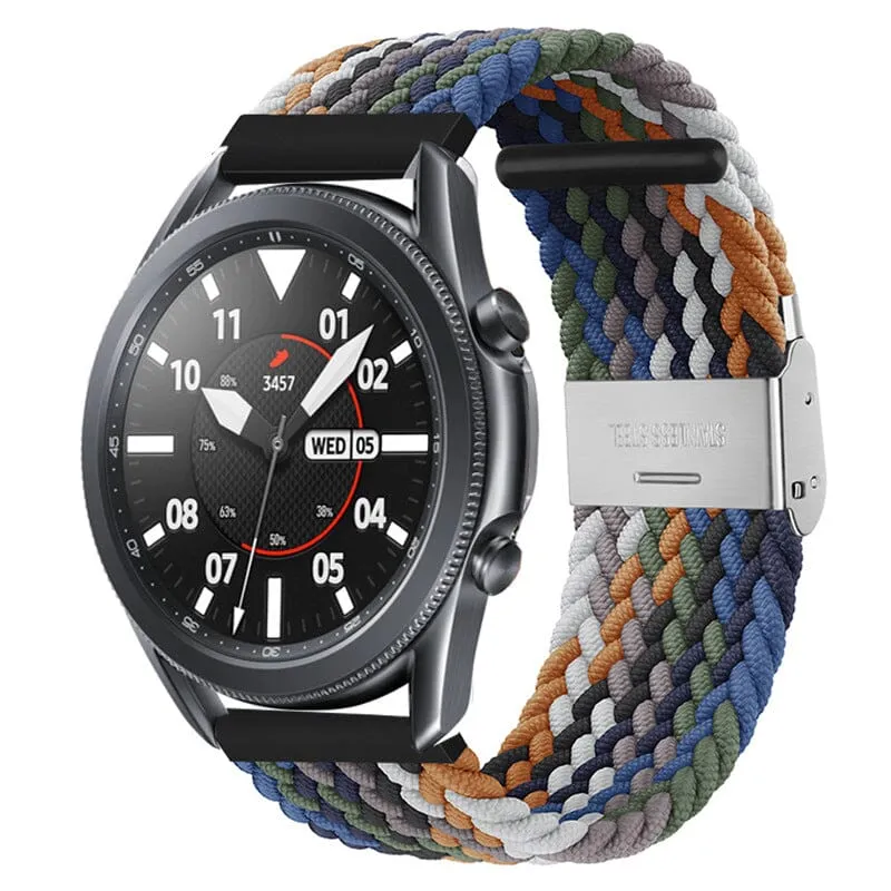 Nylon Braided Loop Watch Straps Compatible with the Samsung Galaxy Watch Active