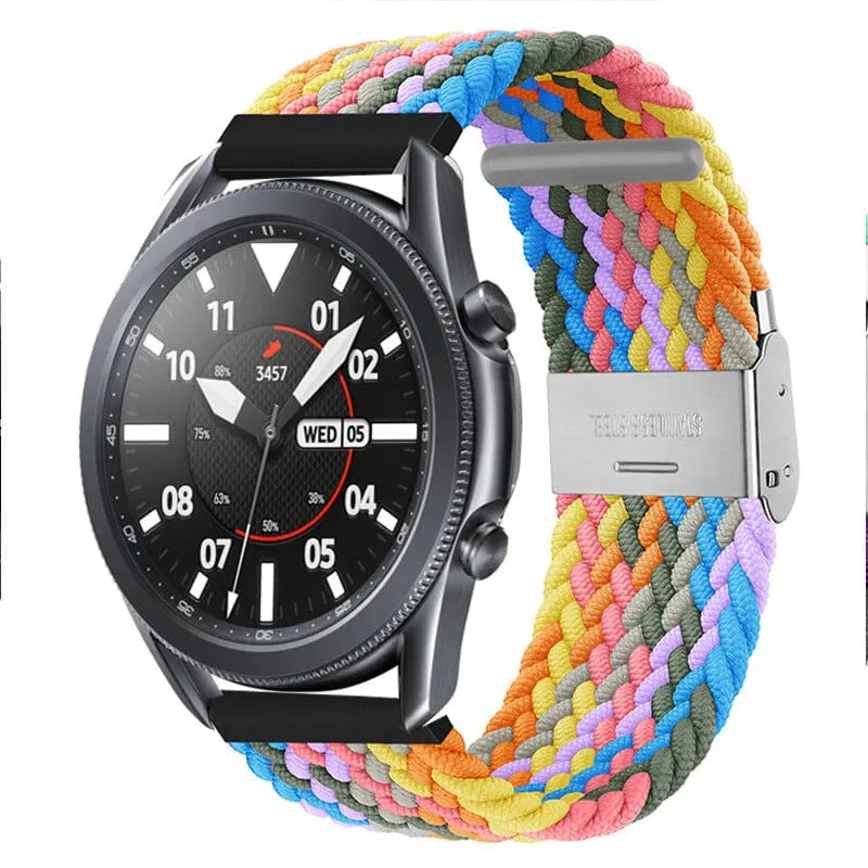 Nylon Braided Loop Watch Straps Compatible with the Samsung Galaxy Watch Active