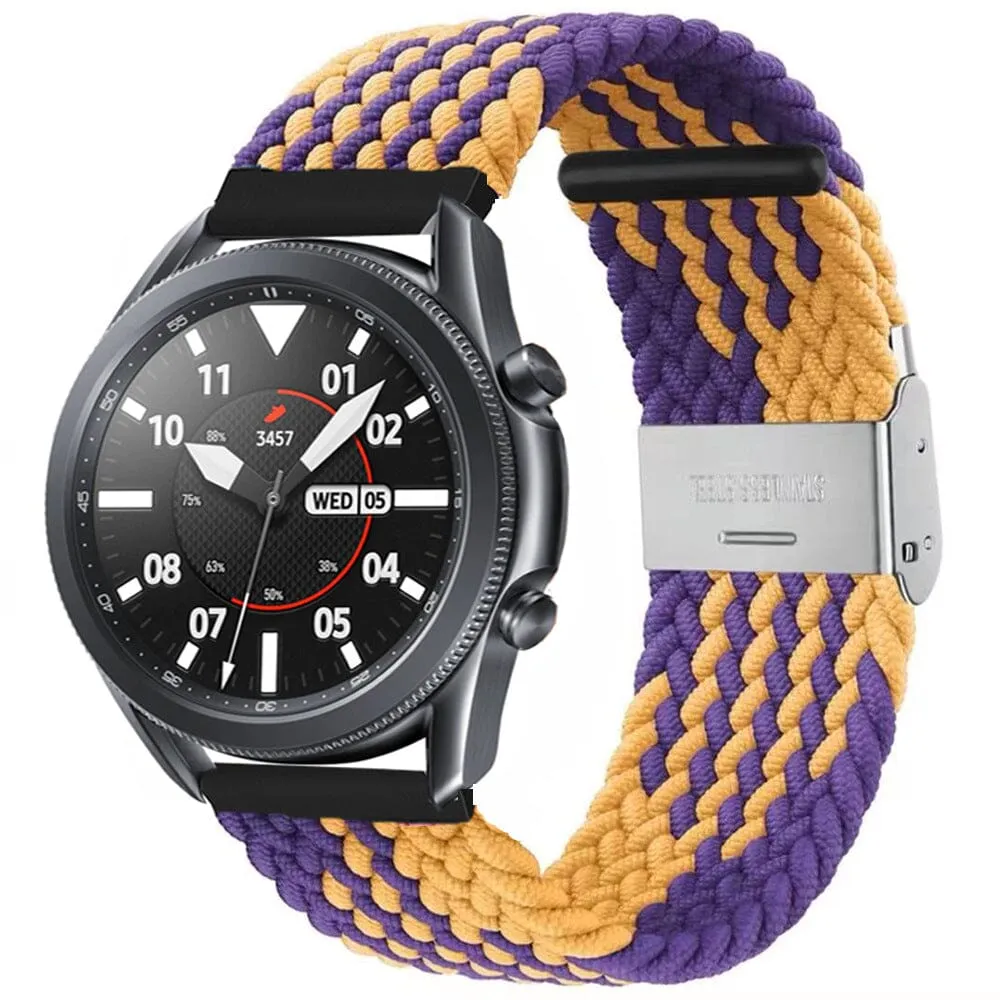 Nylon Braided Loop Watch Straps Compatible with the Samsung Galaxy Watch Active