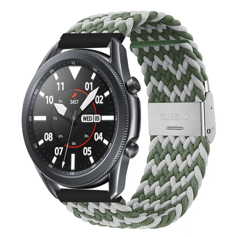 Nylon Braided Loop Watch Straps Compatible with the Samsung Galaxy Watch Active