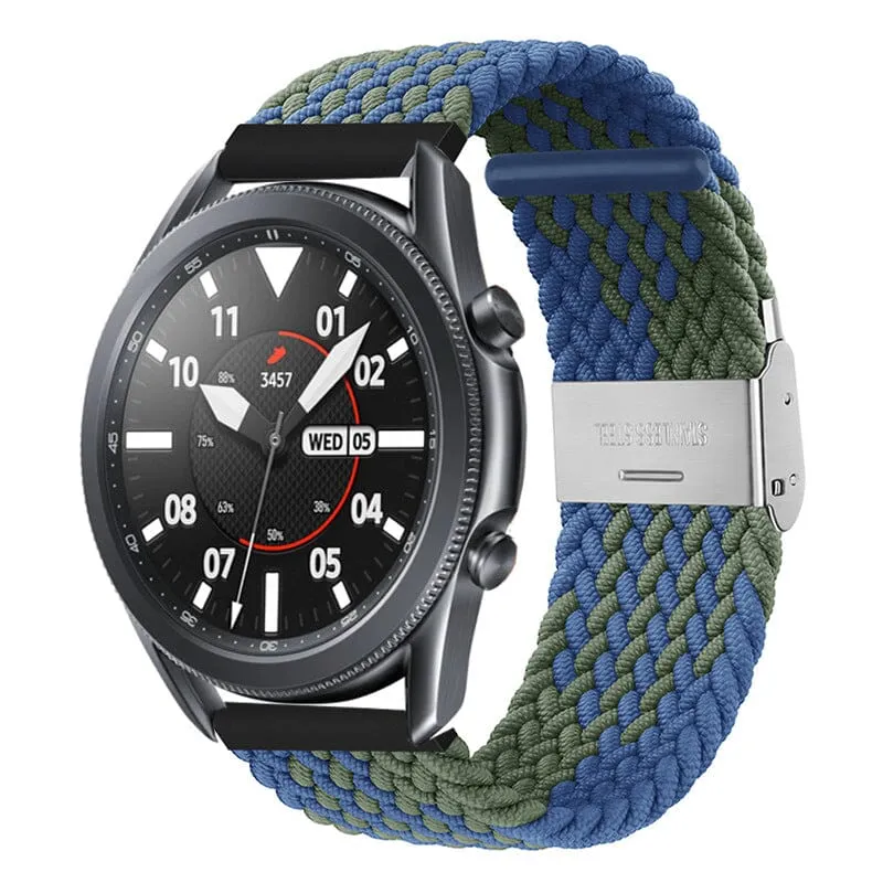 Nylon Braided Loop Watch Straps Compatible with the Samsung Galaxy Watch Active