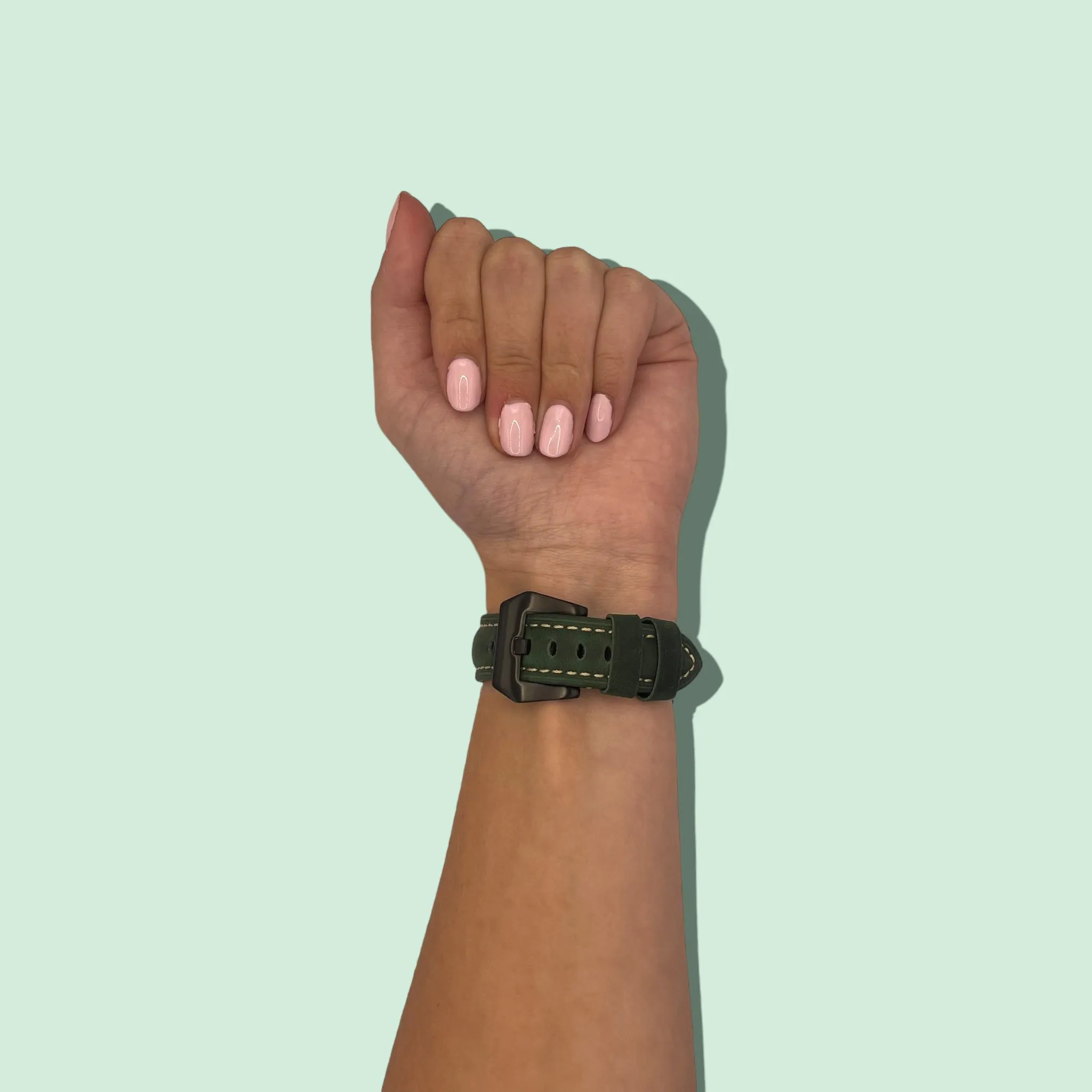 Retro Leather Straps Compatible with the Kogan Active  Smart Watch
