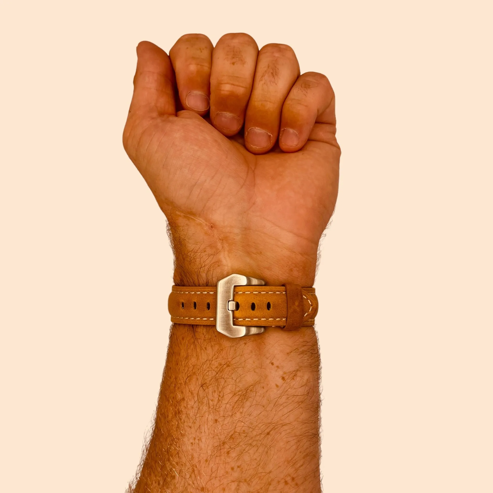Retro Leather Straps Compatible with the Kogan Active  Smart Watch