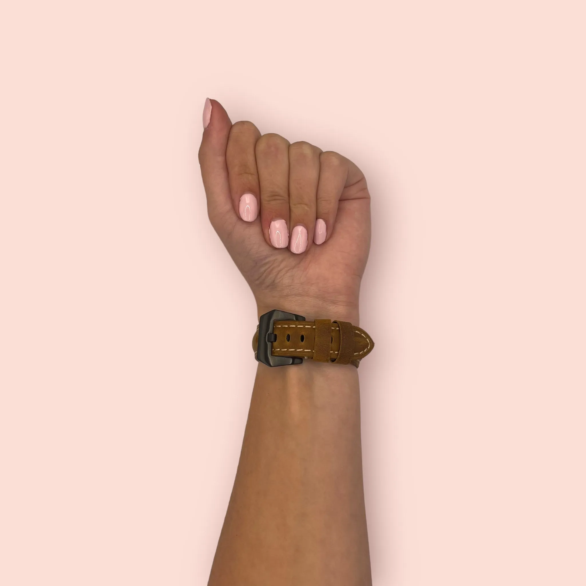 Retro Leather Straps Compatible with the Kogan Active  Smart Watch