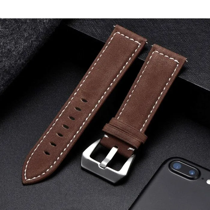 Retro Leather Straps Compatible with the Kogan Active  Smart Watch