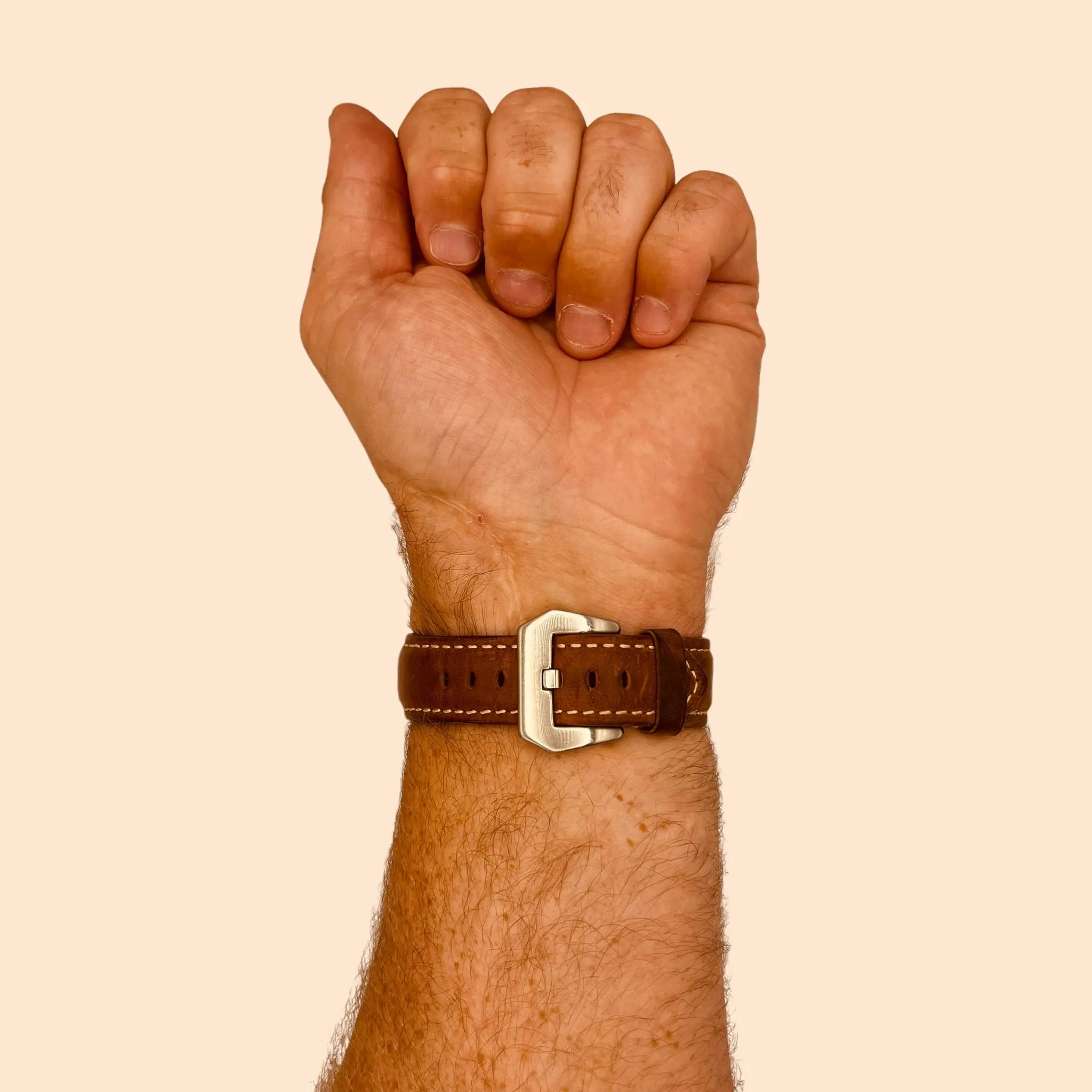 Retro Leather Straps Compatible with the Kogan Active  Smart Watch