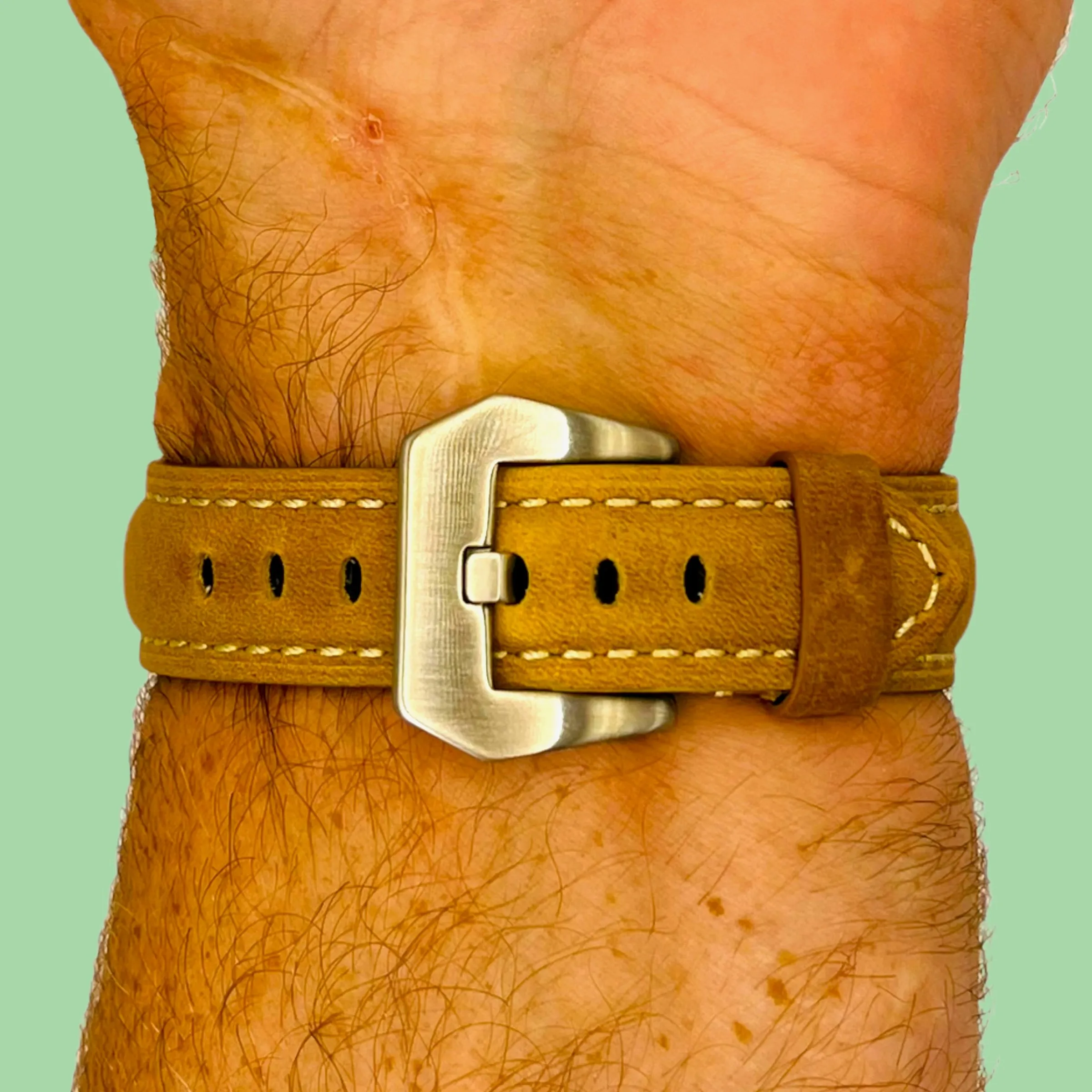 Retro Leather Straps Compatible with the Kogan Active  Smart Watch