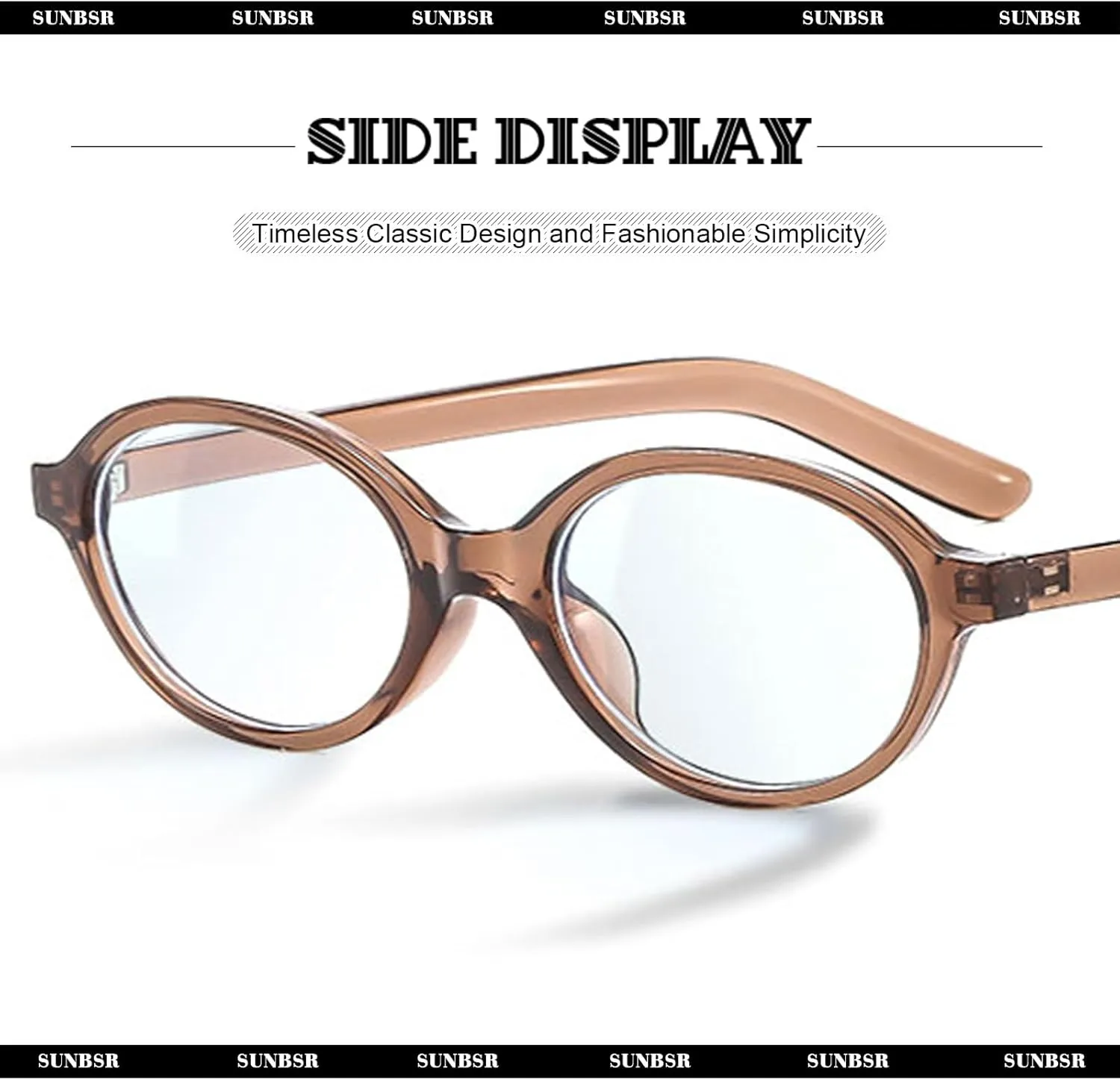 Retro Oval Glasses for Women Men 90s Small Round Blue Light Glasses Oval Y2K Tortoise Eyeglasses