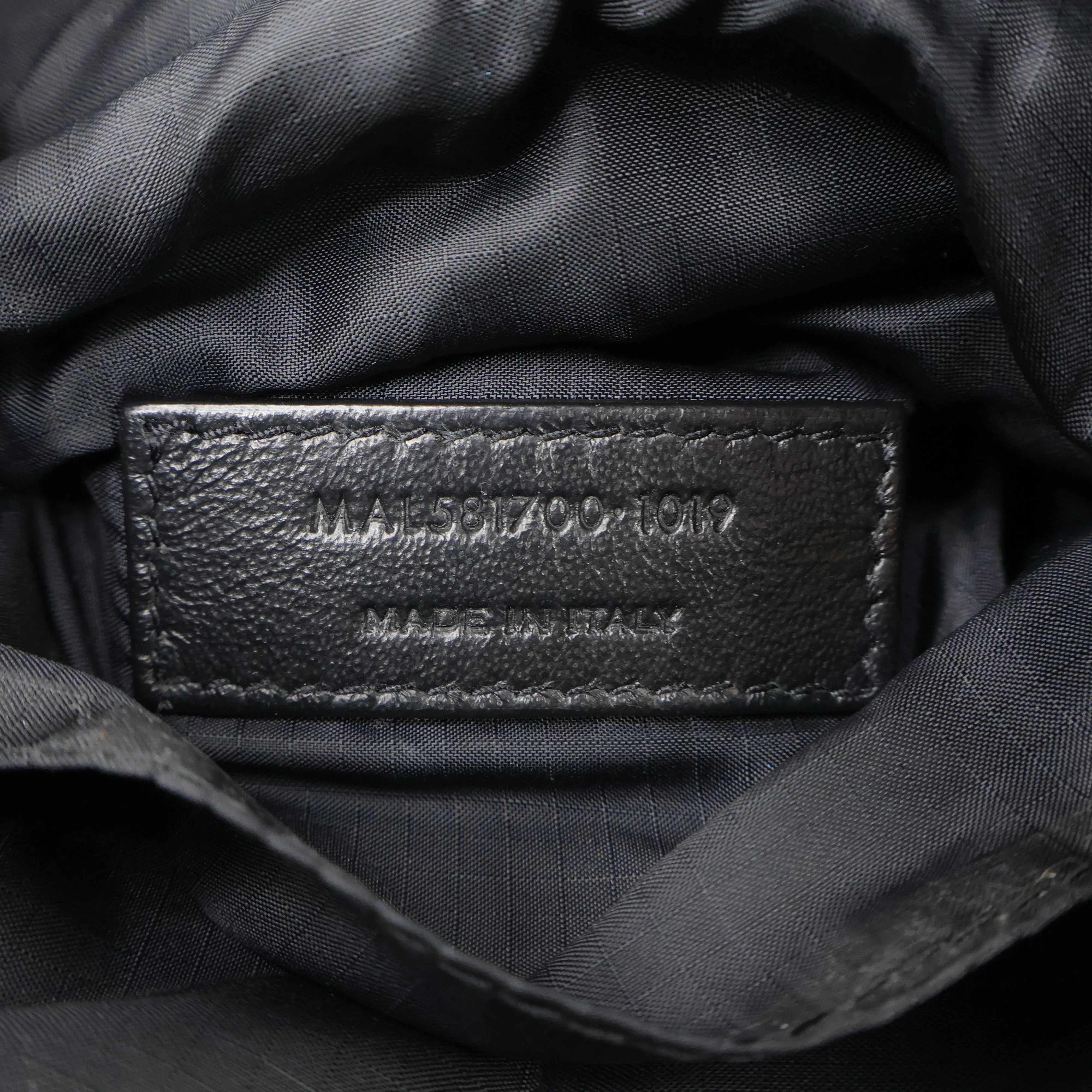 Saint Laurent Crossbody Bag Leather Black