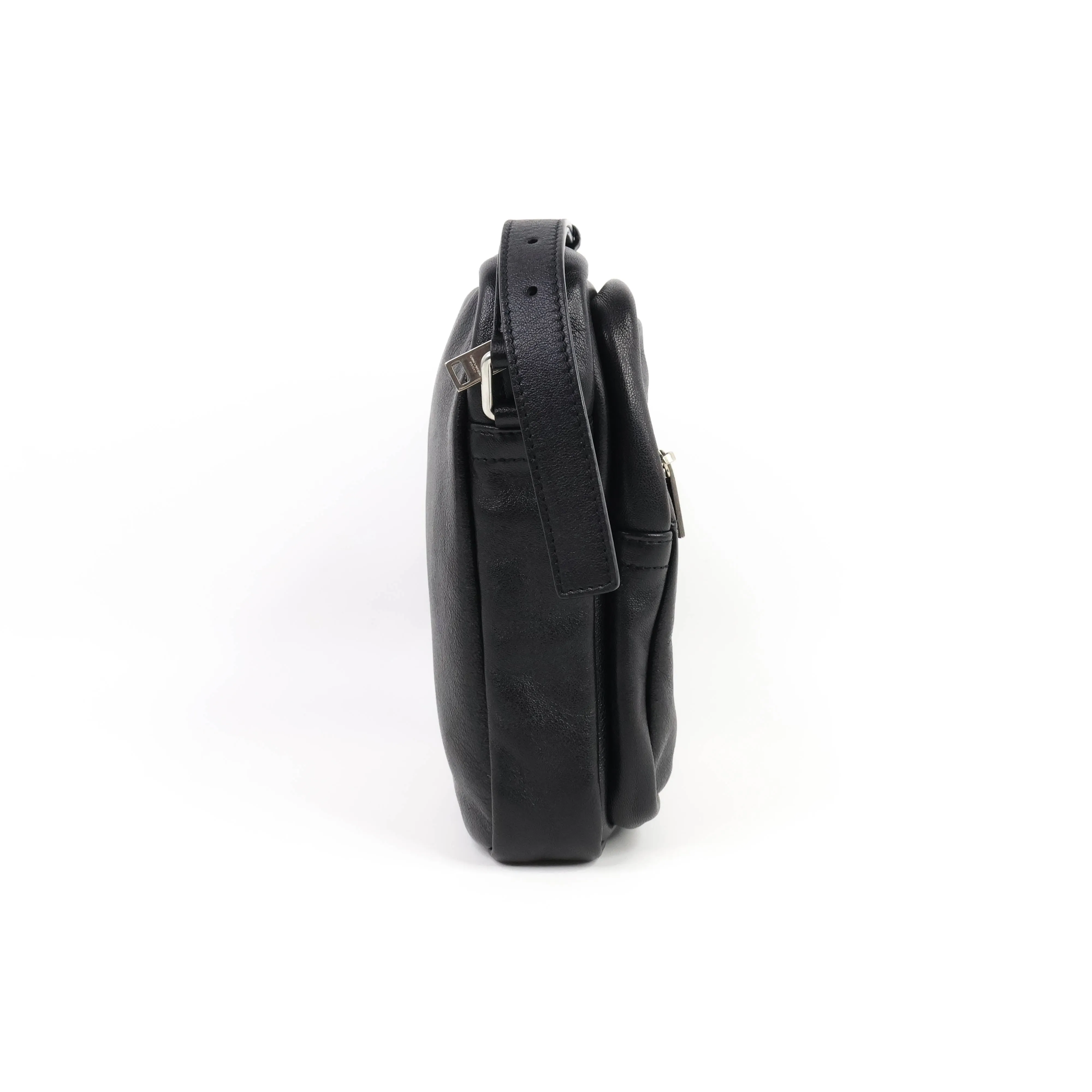 Saint Laurent Crossbody Bag Leather Black