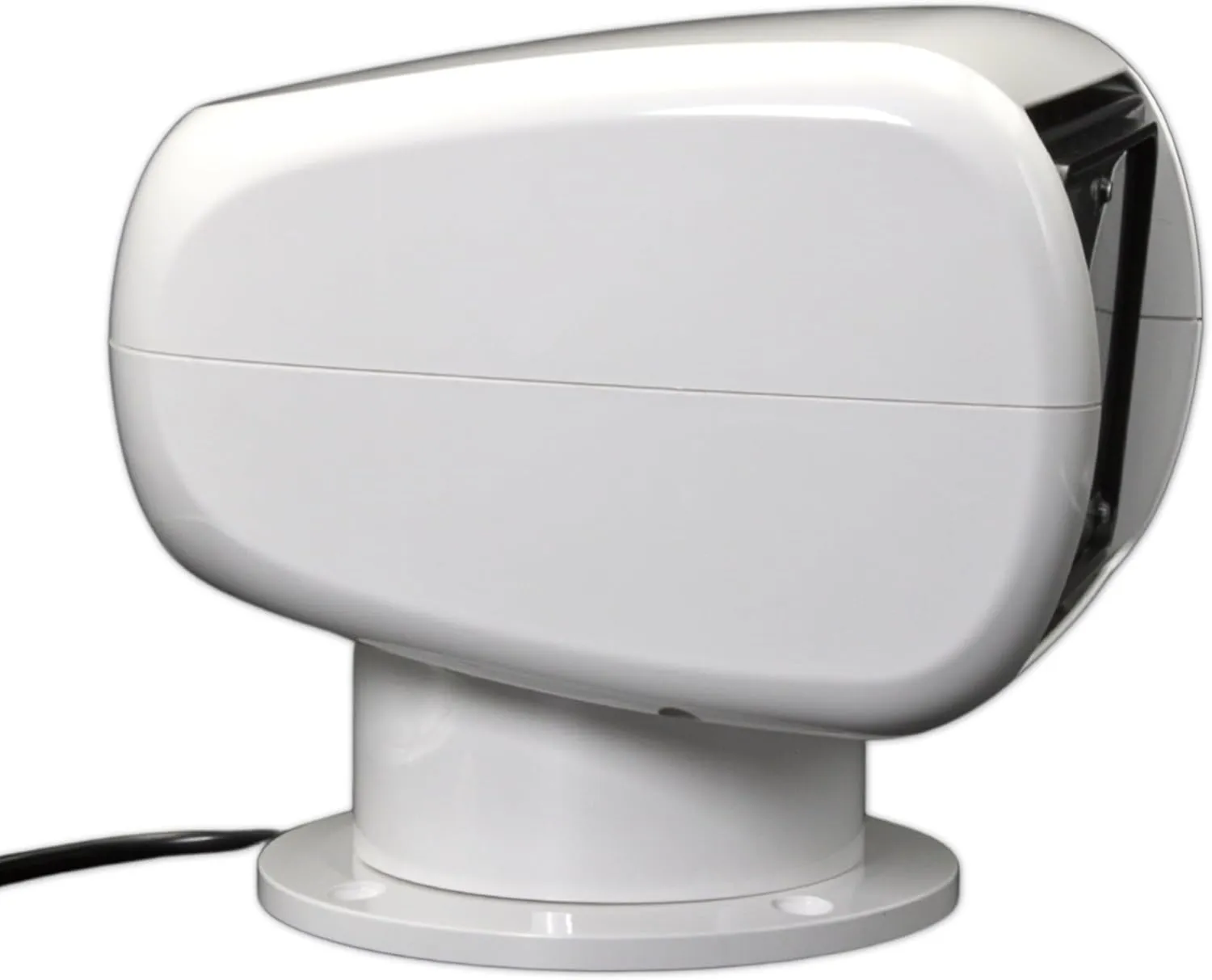SEAFLO 02 Series 360 Rotating Remote Control Halogen Boat Searchlight  12V DC 50W, IP65 Waterproof, Beam Distance: 1266 FT (386m) - CE & Rohs Certified, (Candle Power: 175000cd, Voltage: 12V)